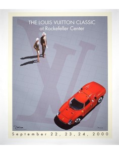 Louis Vuitton Classic Serenissima Run 2012 large original poster by Razzia