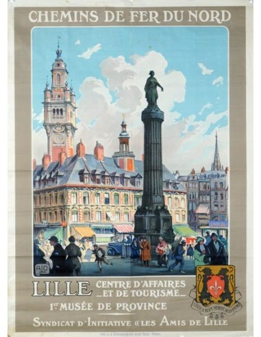 alo lille 1910 fer chemins nord du travel france