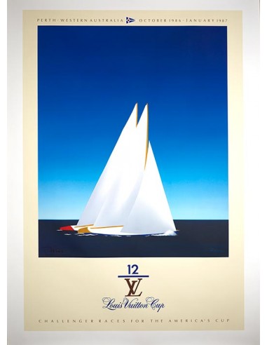Lithograph de Razzia, Louis Vuitton Cup 2003 on Amorosart