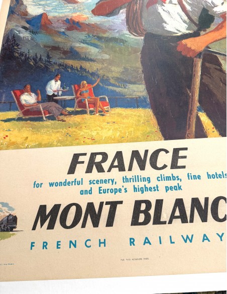 FRENCH TRAVEL POSTER