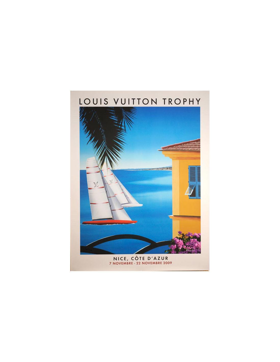 4th Louis Vuitton Cup 1995 Original Razzia Poster