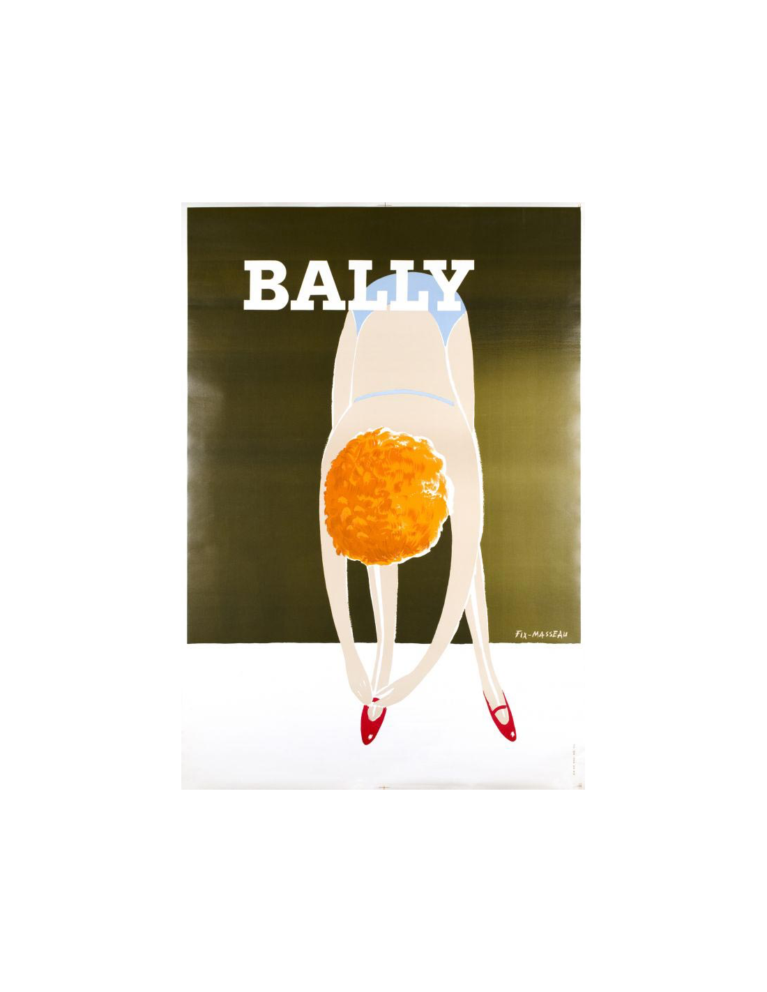 Bally by Fix Masseau 1985 original french poster