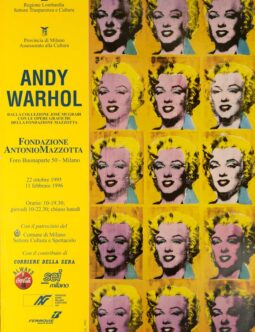 ANDY WARHOL 20 Marilyns ORIGINAL VINTAGE POP ART POSTER ON LINEN