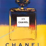 Original Authentic Andy Warhol Chanel N5 Original posters Perfume Complete Set of 4 posters (22 x 29 inches)