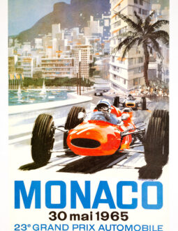 Monaco Grand Prix 1965 by Michael Turner
