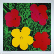 warhol flowers