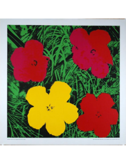 warhol flowers