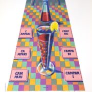 Campari by Milton Glaser signed on arches paper original vintage poster