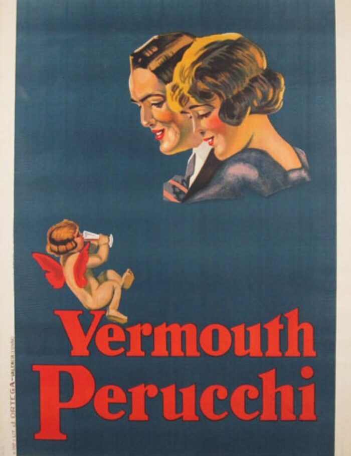 Vermouth Perruchi 1926 vintage poster