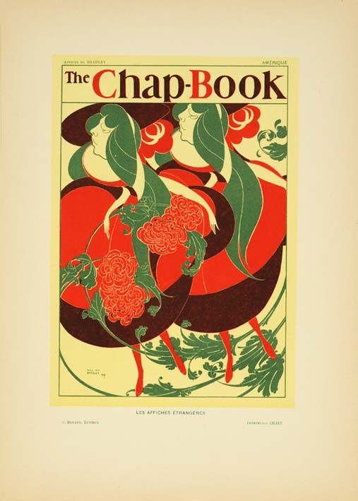 Chap book by Bradley for Les Affiches Etrangeres 1894