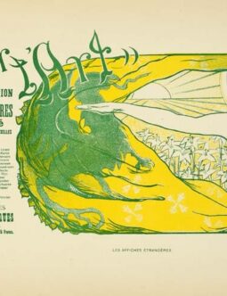 Pour l'art by Ottevaere for Les Affiches Etrangeres 1894