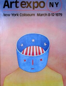 Art Expo in New York at the Coliseum 1979 by Jean Michel Folon original serigraphie