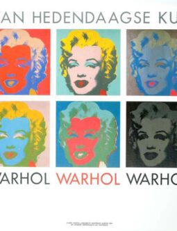 ANDY WARHOL 10 Marilyns 1990 ORIGINAL VINTAGE POP ART POSTER ON LINEN