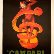 Campari L'Aperitivo by Leonetto Cappiello 1950c original Italian poster