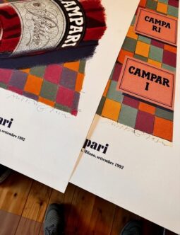 RARE Campari by Milton Glaser signed on arches paper original ART poster