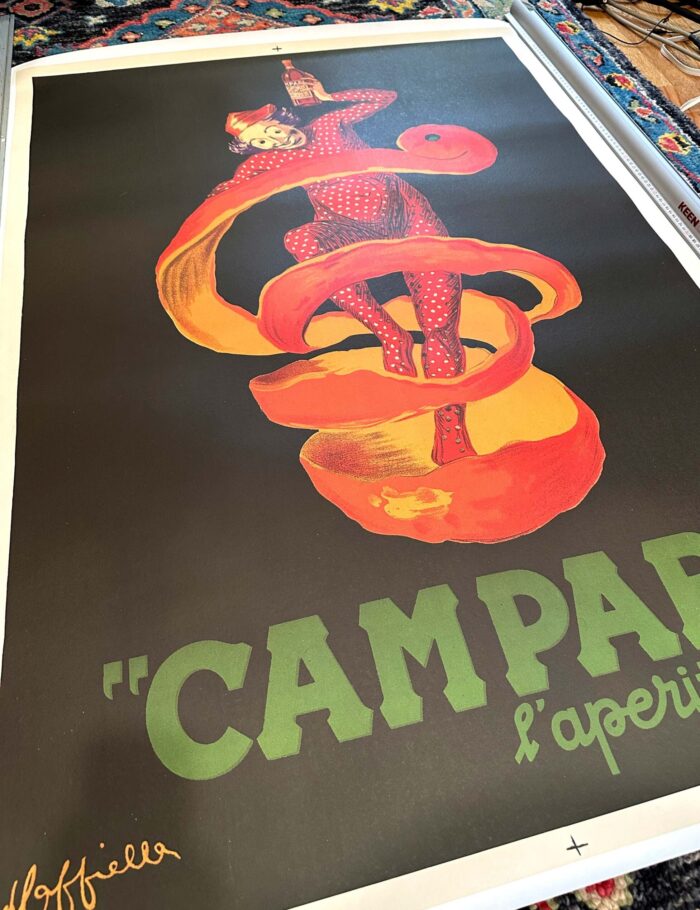 Campari L'Aperitivo by Leonetto Cappiello 1950c original Italian poster