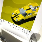 Razzia Louis Vuitton Parc de Bagatelle 2002 Ford GT original hand signed original sm