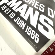 1966 24 hours du Mans (Lemans) by Maestri on linen