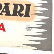 Campari Soda by Giovanni Mingozzi 1950 original vintage poster on linen