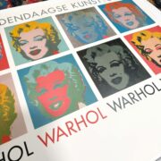 ANDY WARHOL 10 Marilyns 1990 ORIGINAL VINTAGE POP ART POSTER ON LINEN