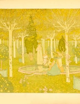 Le parc by Latenay for L'Estampe Moderne 1897 original plate