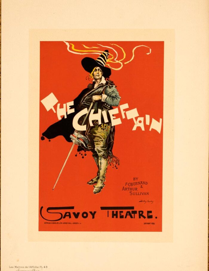 THE CHIEFTAIN BY DUDLEY HARDY MAITRE DE L'AFFICHE 1895/99