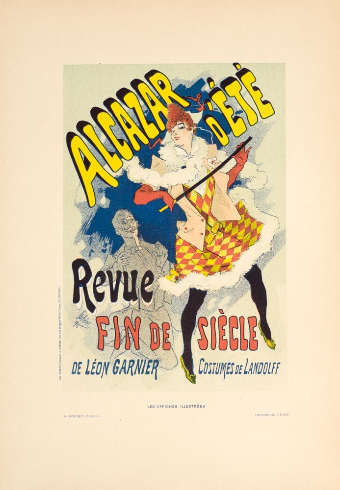 Alcazar d'ete by Cheret for Les Affiches Illustrees 1896