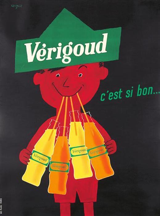 Verigoud by Raymond Savignac 1955 original French poster