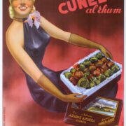 Cuneesi Arione Chocolate Carlo Prandoni 1951 on linen original italian poster