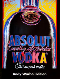 ANDY WARHOL Absolut Vodka ORIGINAL VINTAGE POP ART POSTER