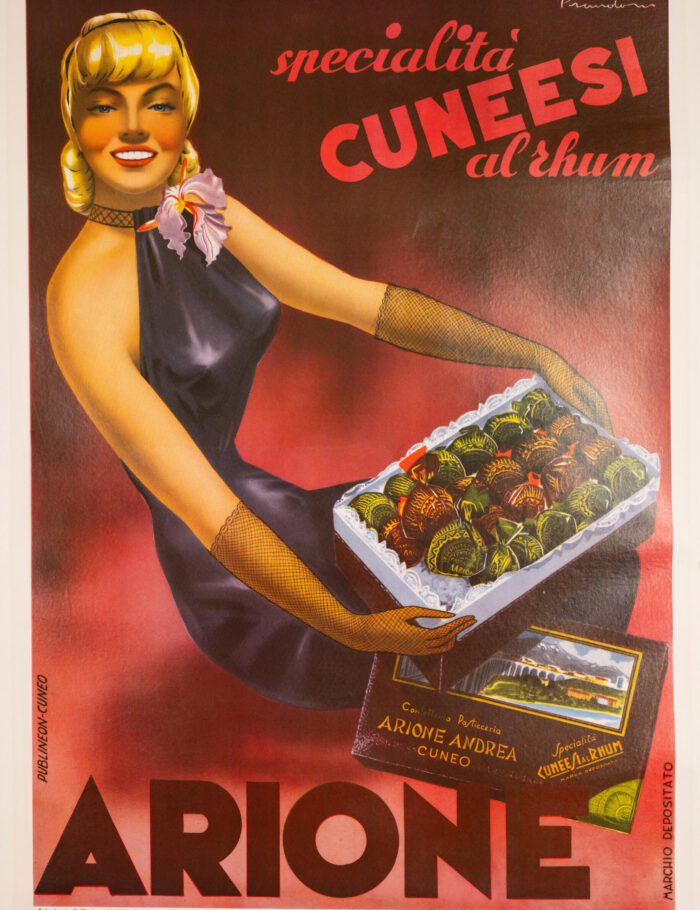 italian chocolate poster