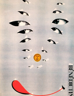 Benedictine by Makoto Saito (c. 1990) – Original Advertising Poster for the Historic French Liqueur