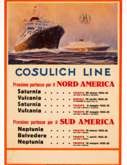 Cosulich Line Klodic 1933