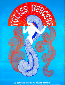 Erté — Folies Bergère: La Nouvelle Revue de Hélène Martini (Éditions Martinet), c.1970s, Serigraph, 39×59 in