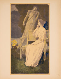 F. A. Gorguet – Andante Nocturne, 1897 | Original Lithograph – L’Estampe Moderne