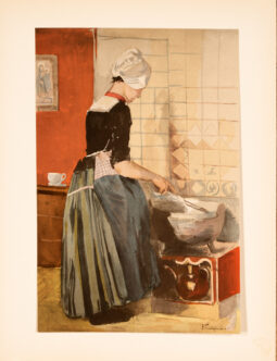 Ferdinand Luigini – La Servante, 1897 | Original Lithograph – L’Estampe Moderne