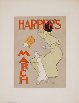 Les Maitres de l Affiche – Plate 20 – Edward Penfield – Harpers March (c. 1896)