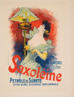 Saxoleine – Jules Cheret 1898 Stone Lithograph Maitres de l’Affiche Plate 145