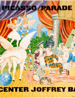 Parade by Pablo Picasso 1973 original for the Joffrey Ballet