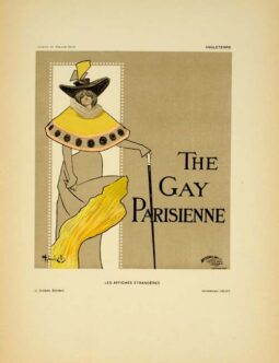 The gay parisienne by Ellis for Les Affiches Etrangeres 1894