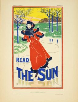 The sun by Rhead for Les Affiches Etrangeres 1894