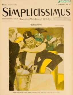 Simplicissimus 1913 Marcello Dudovich dalthloftopie on linen original