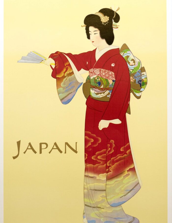 Swissair Japan 1968 by Uemura Shoko