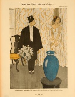 Simplicissimus 1913 by Kainer Costume on linen original