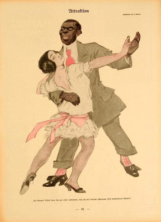 Simplicissimus 1913 by Kainer Dance on linen original