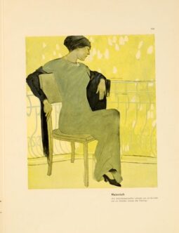 Corso Italia 1913 by Marcello Dudovich chromolithographic plate