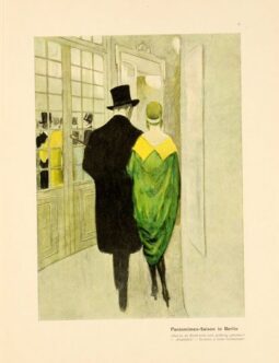 Corso Italia 1913 by Marcello Dudovich chromolithographic plate