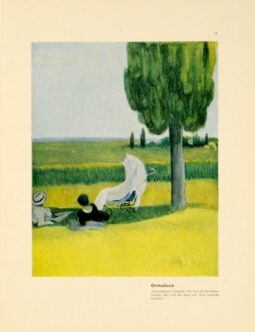 Corso Italia 1913 by Marcello Dudovich chromolithographic plate