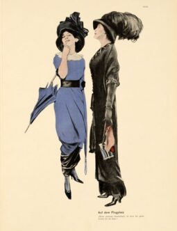 Corso Italia 1913 by Marcello Dudovich chromolithographic plate
