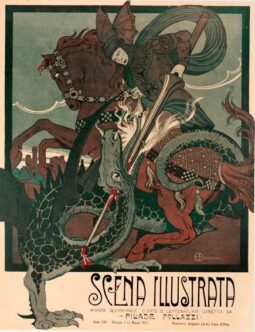 Scena Illustrata Arts Literature Theatre Music by Giuseppe Anichini 1900